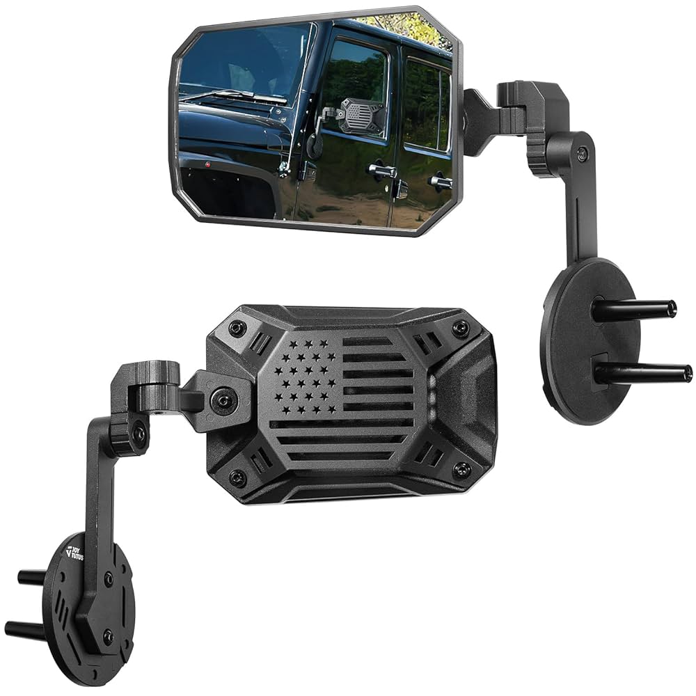 Amazon.com: JOYTUTUS Wrangler Side Mirrors Replacement